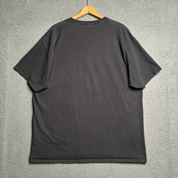 Vtg Dystopia T Shirt Sleep Man Is The Bastard Spazz Infest Graphic Metal Band XL - Picture 9 of 11